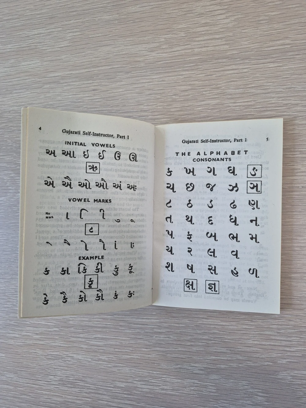 Gujarati Self Instructor with Pronunciation in Roman Characters - Purple Cover